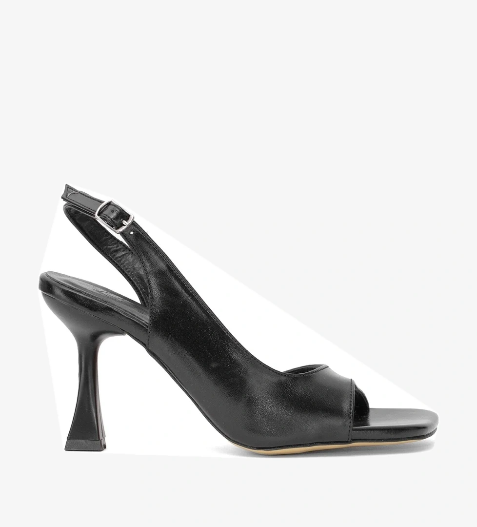 Beety 25by50.045c Kadın Klasik Topuklu Ayakkabı Sedef Siyah model görseli