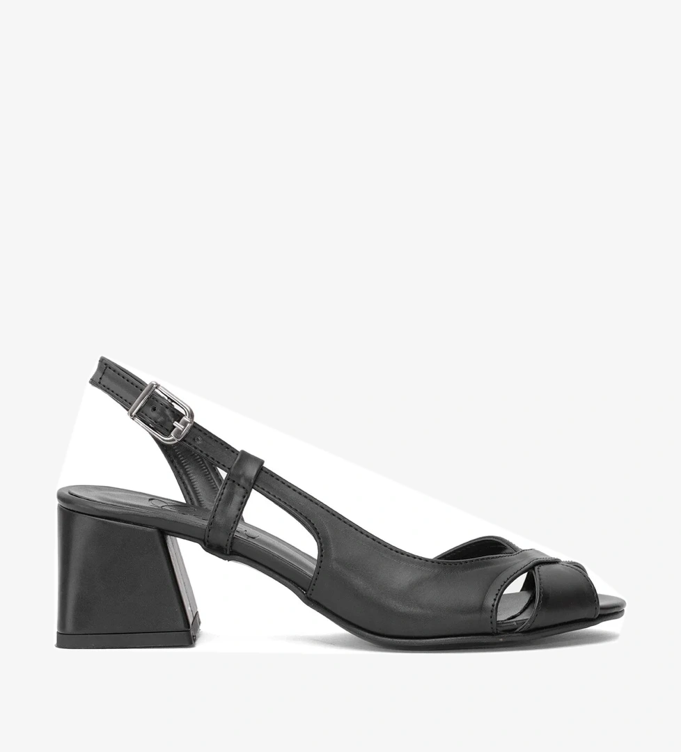 Beety 25BY25.958C Kadın Klasik Topuklu Ayakkabı Siyah model görseli