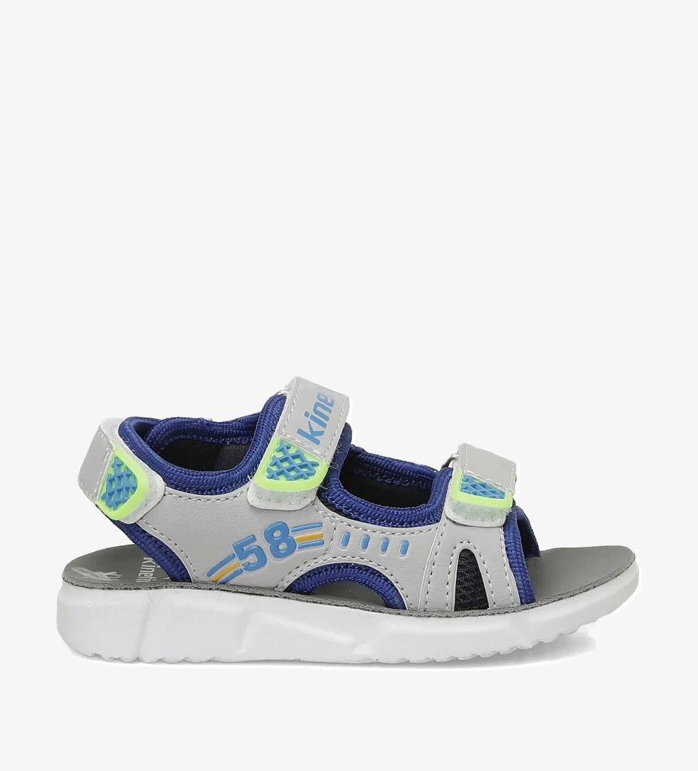 GEMERY B 5FX GRI Erkek Çocuk Sandalet - Görsel 1