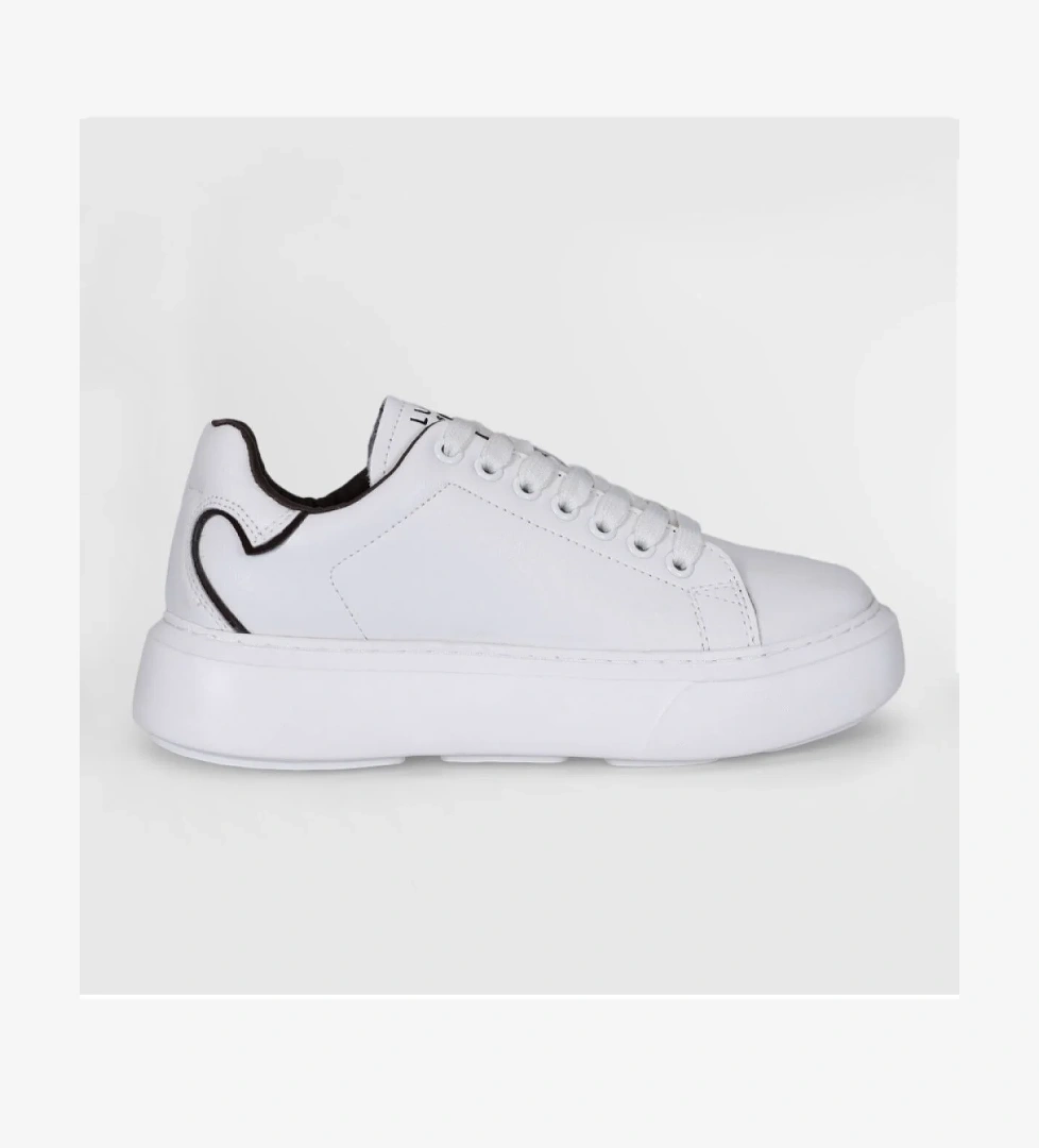 Lufıan Amy 121230016 Beyaz Deri Unisex Spor Ayakkabı - Görsel 1