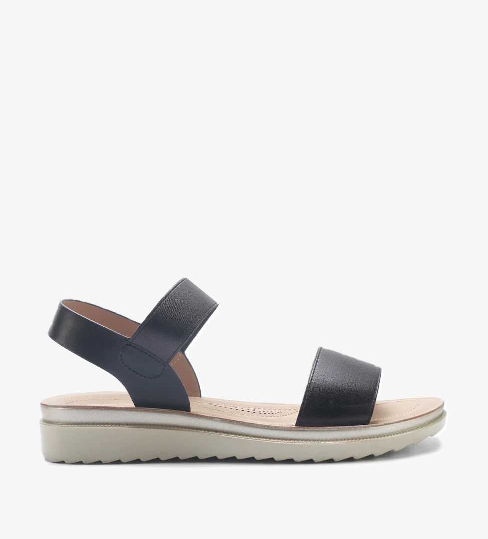 166923.Z5FX Siyah Kadın Comfort Sandalet - Görsel 1