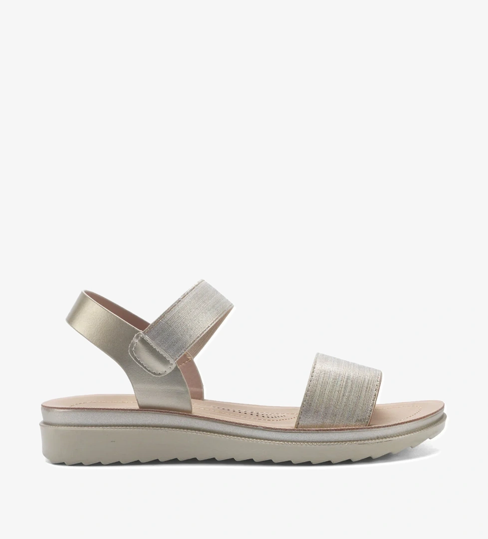 166923.Z5FX Altın Kadın Comfort Sandalet - Görsel 1