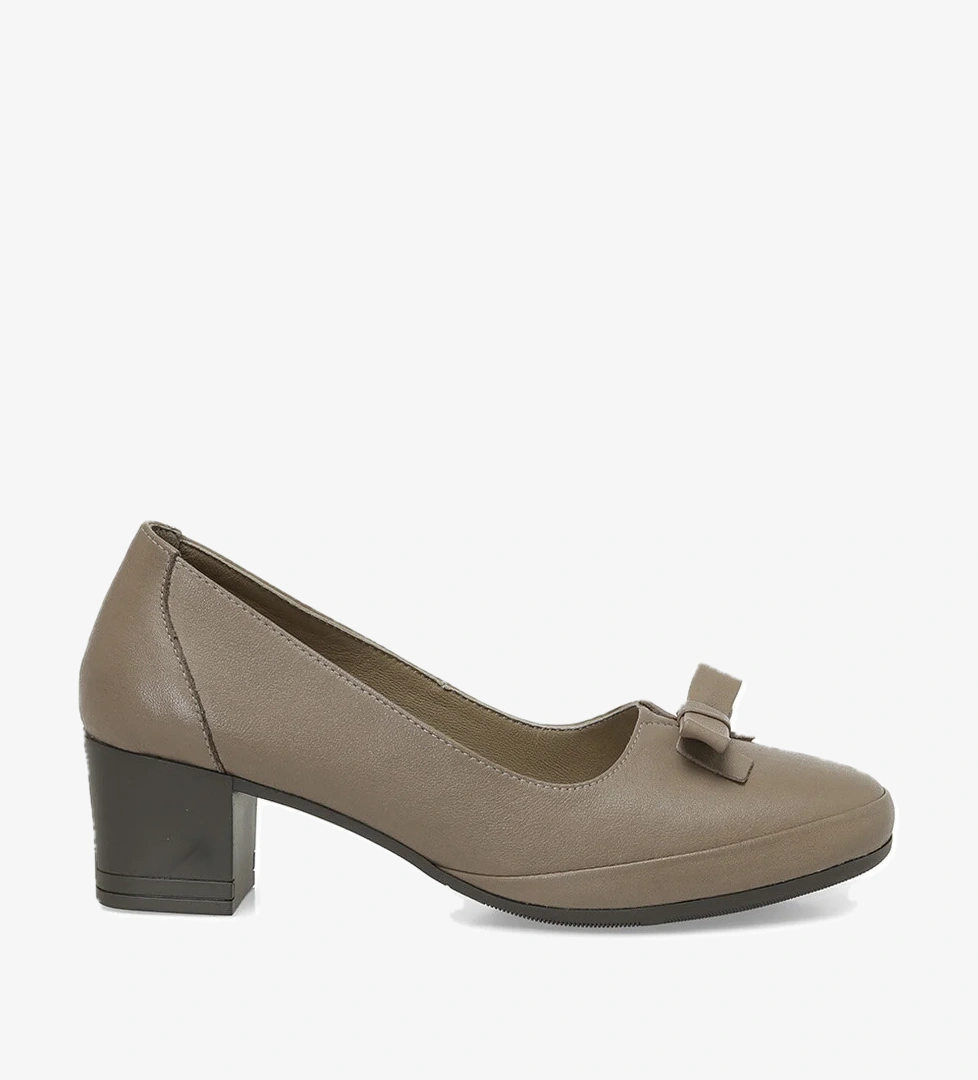 105480.SZ5FX Vizon Kadın Topuklu Ayakkabı - Görsel 1