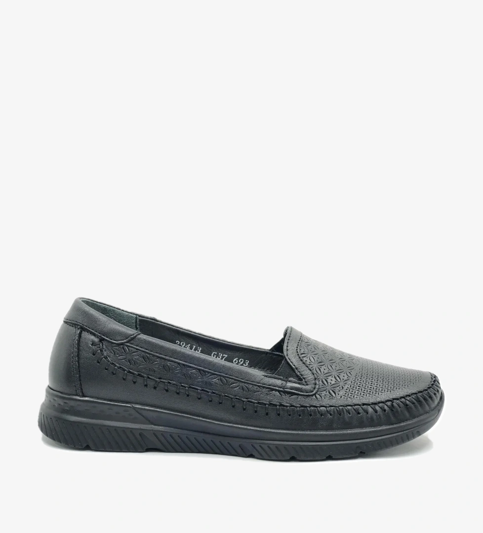 Eterna Hakiki Deri Ortopedik Comfort Kadın Casual Ayakkabı - Görsel 1