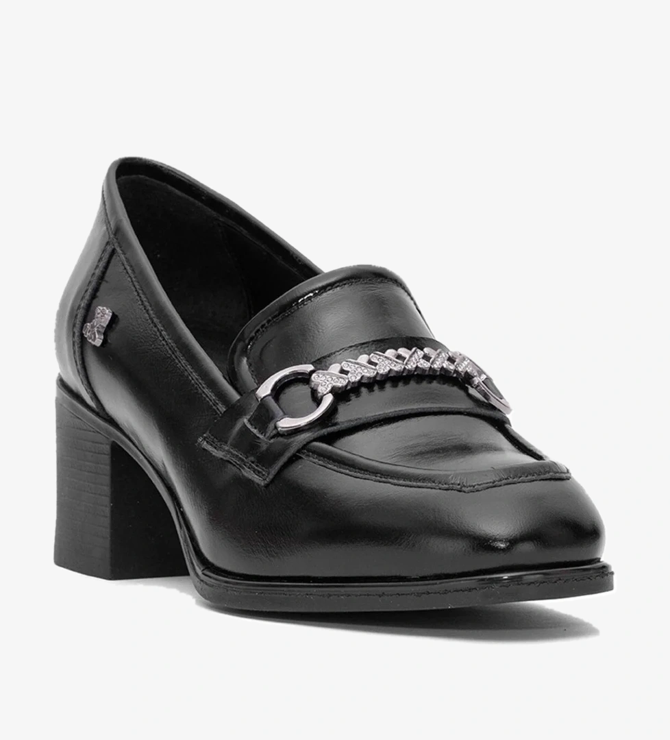 Ünve Hakiki Deri Comfort Ortopedik Kadın Topuklu Ayakkabı