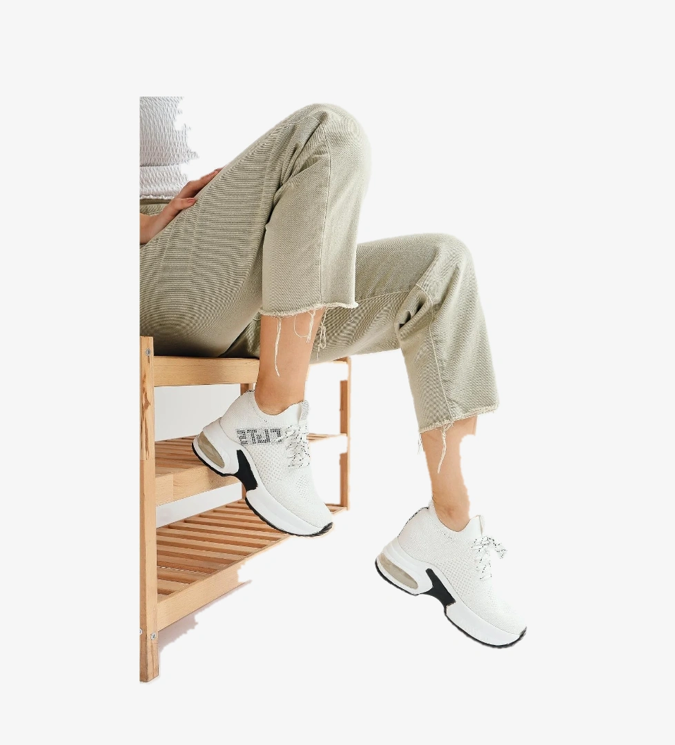 Kocamanlar 48564014 Sneaker Gizli Topuk Kadın Spor Ayakkabı model görseli