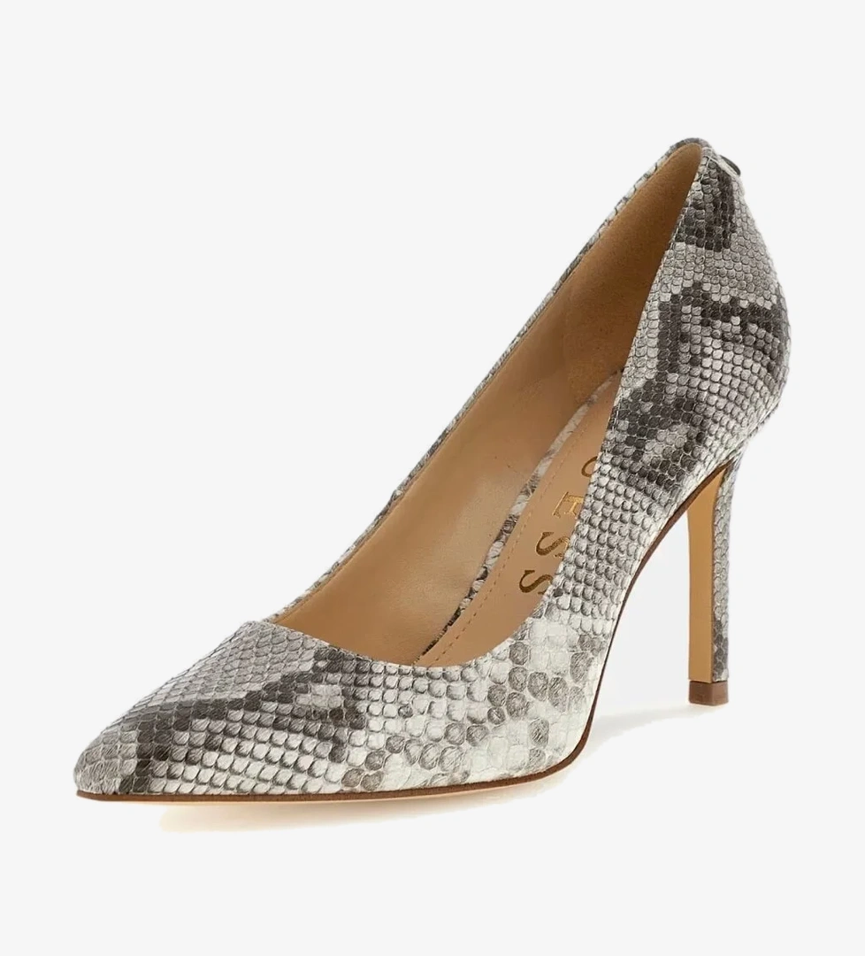 Guess Dabbey Piton Desenli Kadın Topuklu Ayakkabı FLPDB4ELE08 model görseli