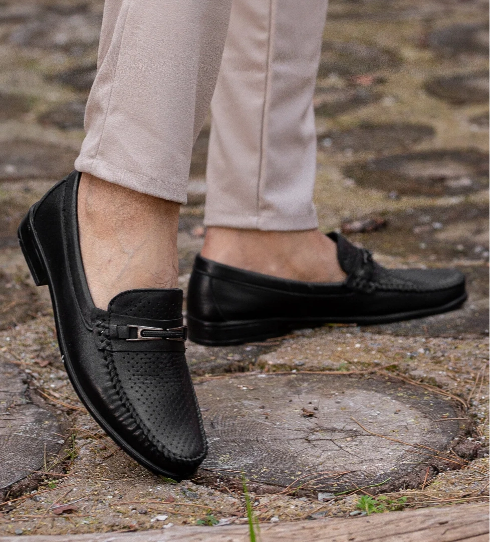 D0495 Günlük Ortopedik Hakiki Deri Erkek Klasik Ayakkabı