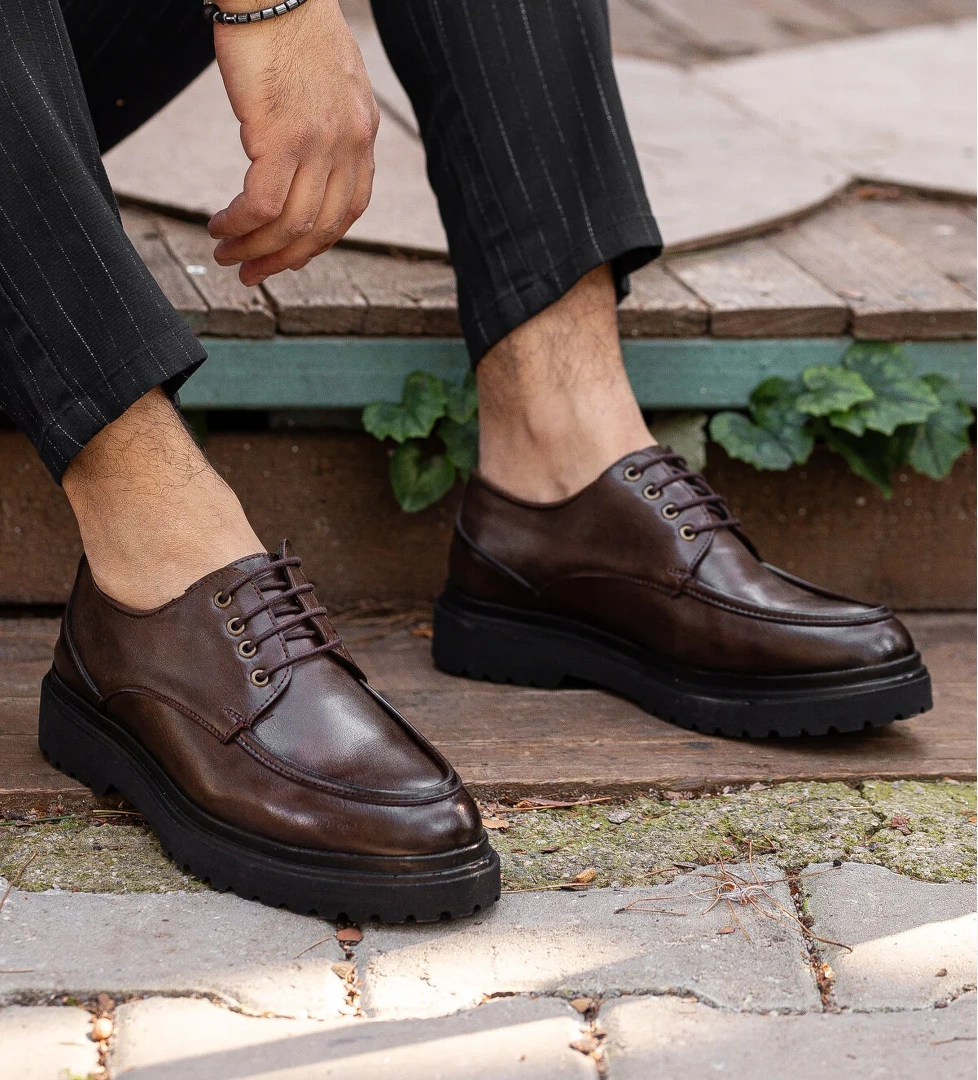 D0181 Günlük Ortopedik Erkek Klasik Ayakkabı