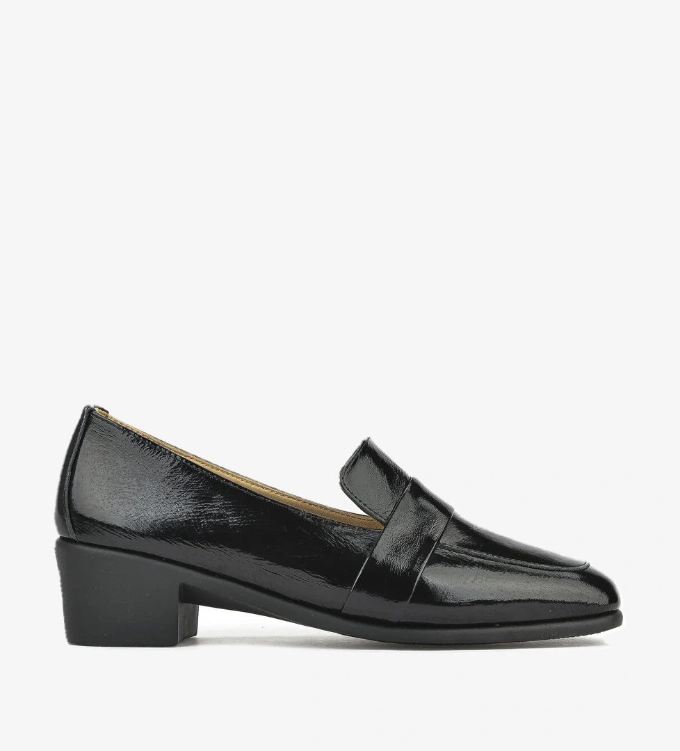 Kadın Hakiki Deri Topuklu Konfor Ayakkabı 1511050Z3223 Siyah