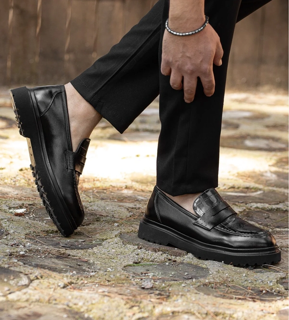 D0806 Günlük Ortopedik Erkek Klasik Ayakkabı