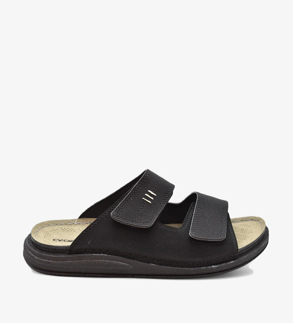 Ispartalılar 241115 Ortopedik Taban Erkek Terlik Cırtlı Sandalet model görseli