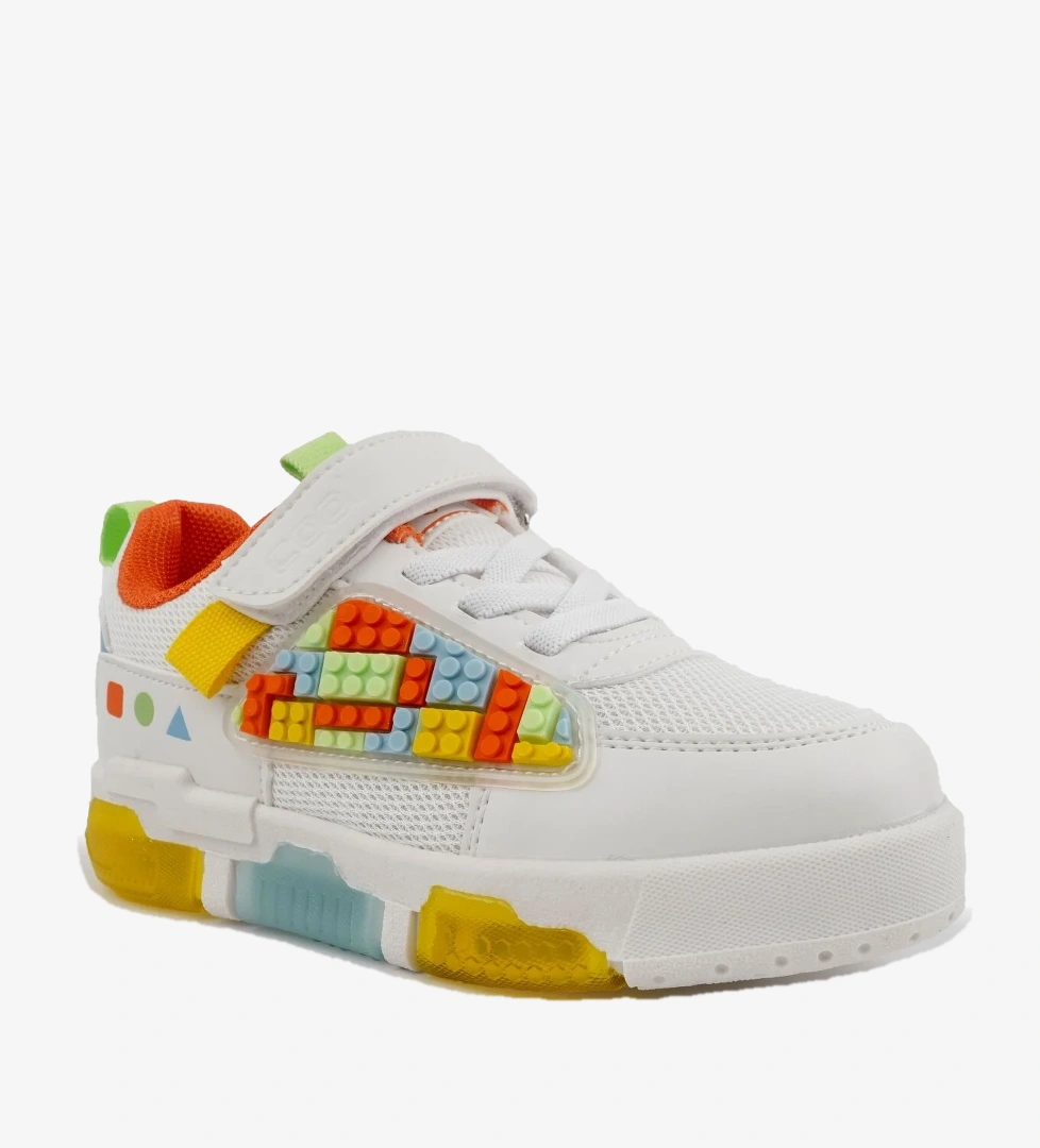 Cool Legos Işıklı Ortopedik Taban Unisex Çocuk Spor Ayakkabı