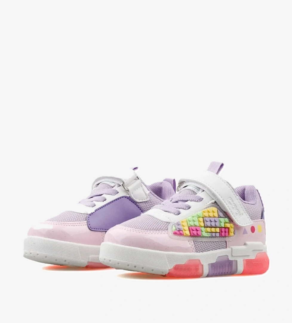 Legos Işıklı Ortopedik Taban Unisex Çocuk Spor Ayakkabı