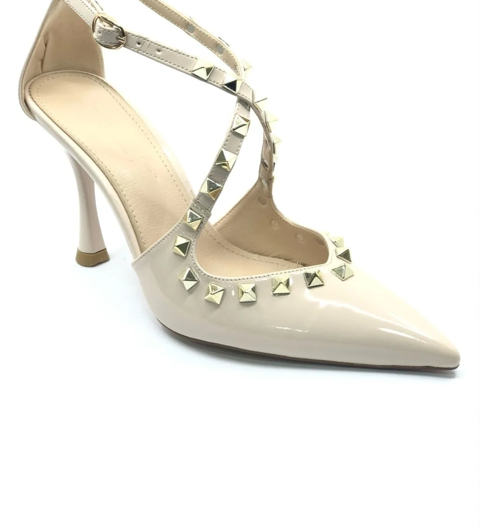 Feles Zımba Detaylı Kadın Topuklu Ayakkabı model görseli