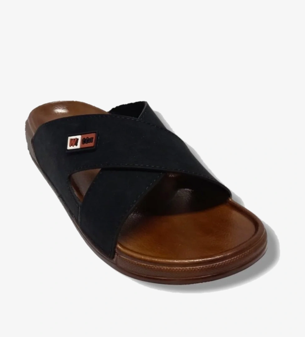 Witta 54202-25 Deri Çapraz Bant Anatomik Erkek Terlik model görseli