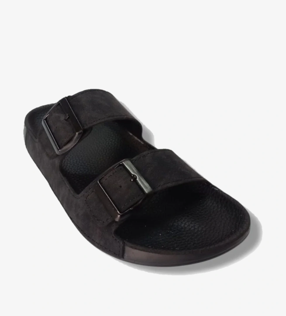 Witta 52551-25 Deri Çift Bant Anatomik Erkek Terlik model görseli