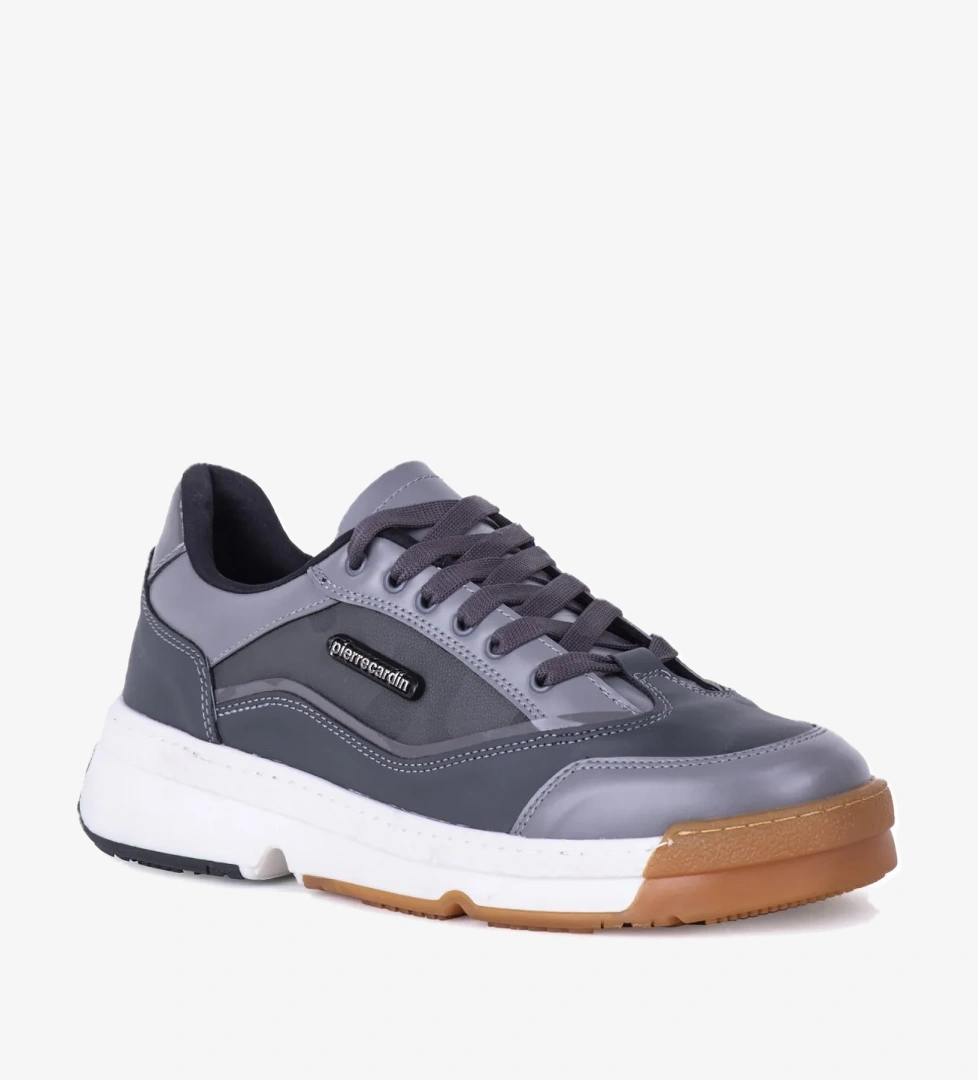 Günlük Erkek Sneaker Ayakkabı 4Y 28214 Gri - Görsel 1