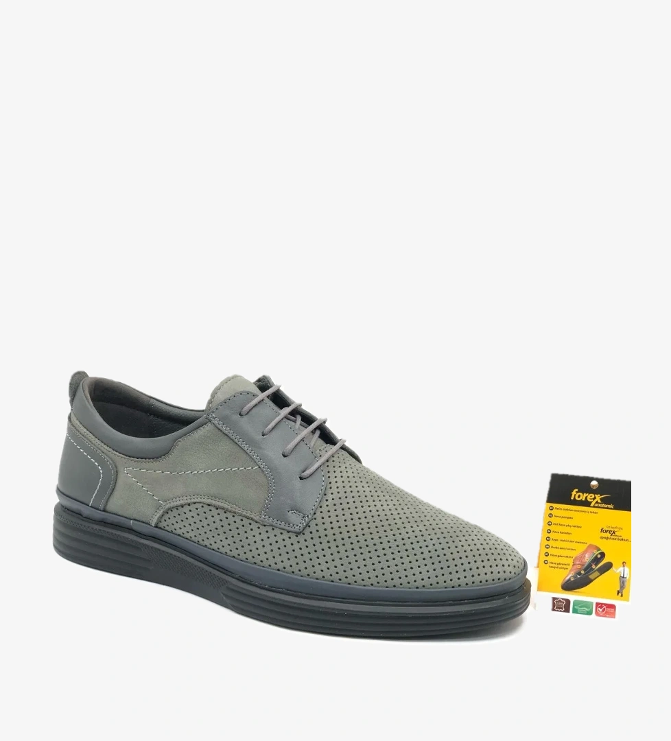 Forex 4011-1 Dr.Tavsiyeli Hakiki Deri Erkek Casual Ayakkabı model görseli