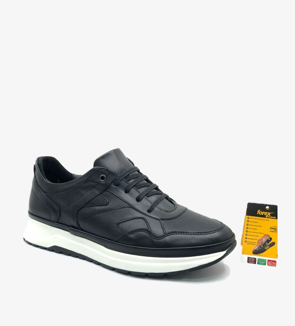 Forex 4041 Dr.Tavsiyeli Hakiki Deri Erkek Casual Ayakkabı model görseli