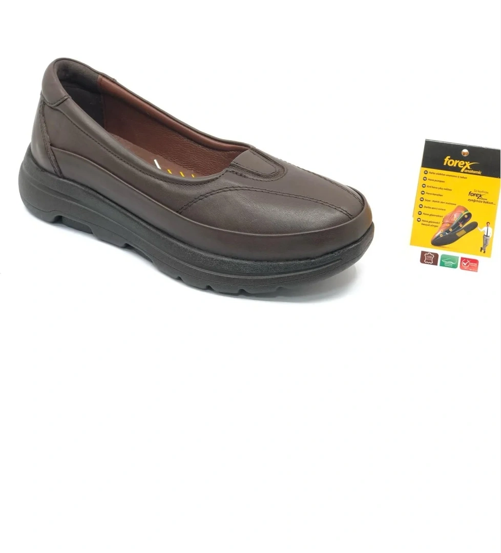 1046 Hakiki Deri Dr.Tavsiyeli Kadın Casual Ayakkabı - Görsel 1