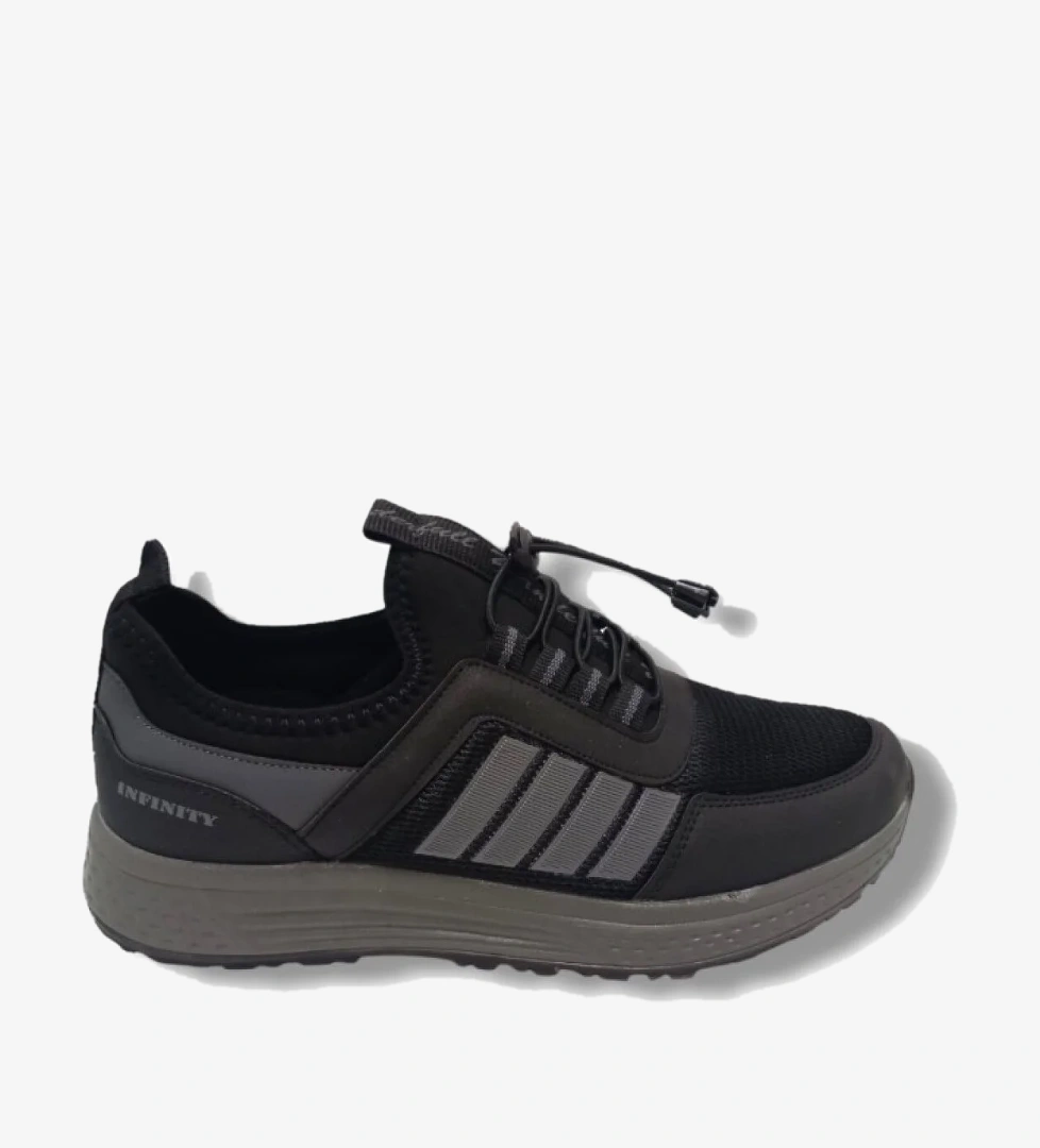 Wanderfull İnfinity 4266-25 Anorak Slip On Erkek Sneaker Siyah Füme model görseli