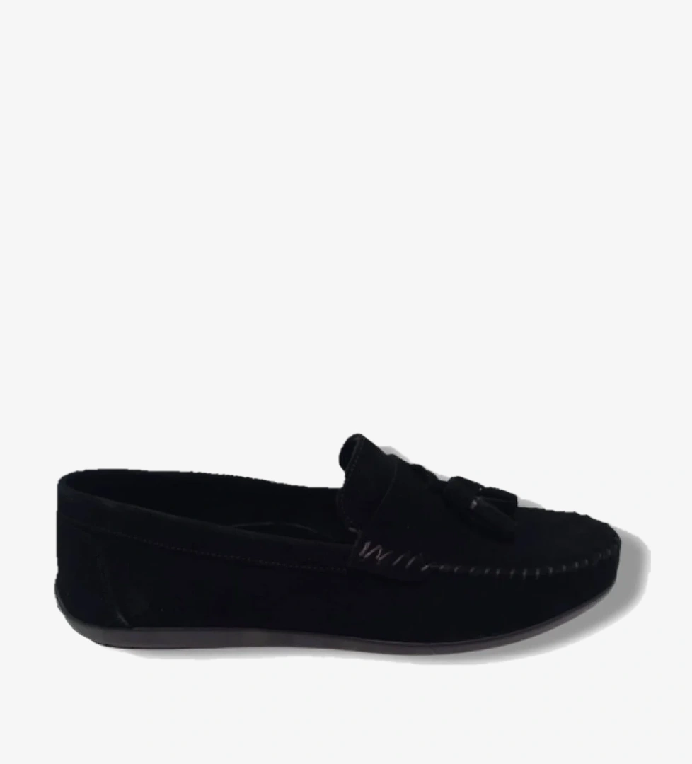 Cakgo 320-25 Süet Fiyonk Püsküllü Loafer Erkek Ayakkabı model görseli