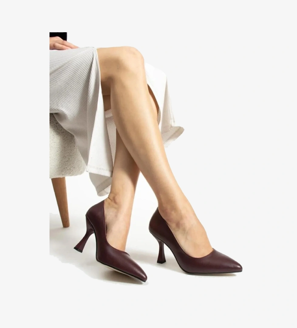 Kadeh Topuklu Kadın Stiletto Ayakkabı