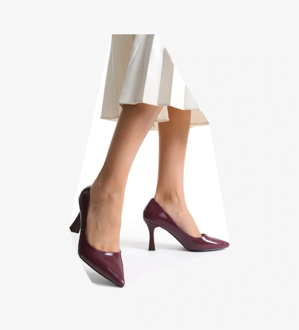 Kadeh Topuklu Kadın Stiletto Ayakkabı