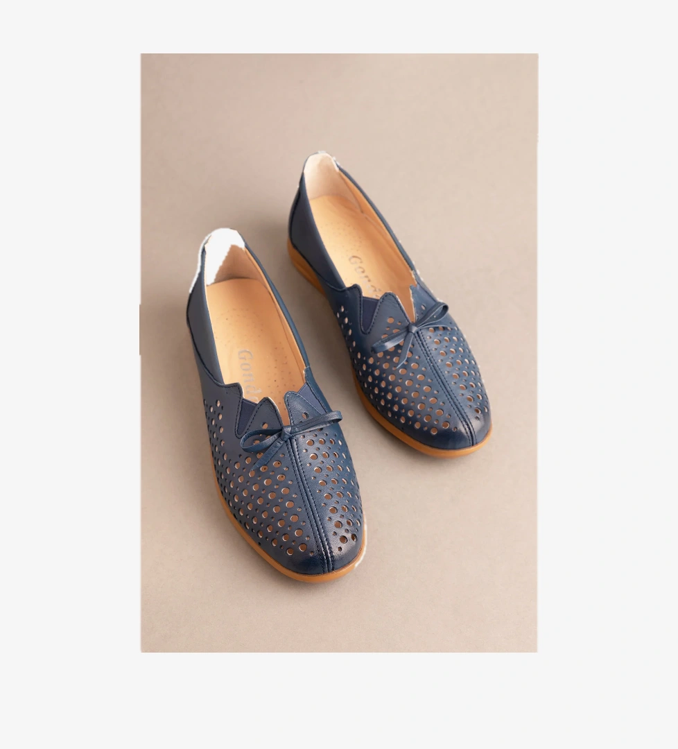 Gondol Hakiki Deri Ortopedik Taban Günlük Ayakkabı esfa.2605