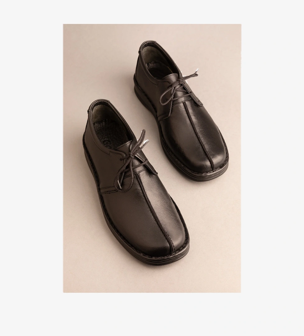 Gondol Kundura Gondol Erkek Hakiki Deri Günlük Klasik Ayakkabı Kml.2026 model görseli