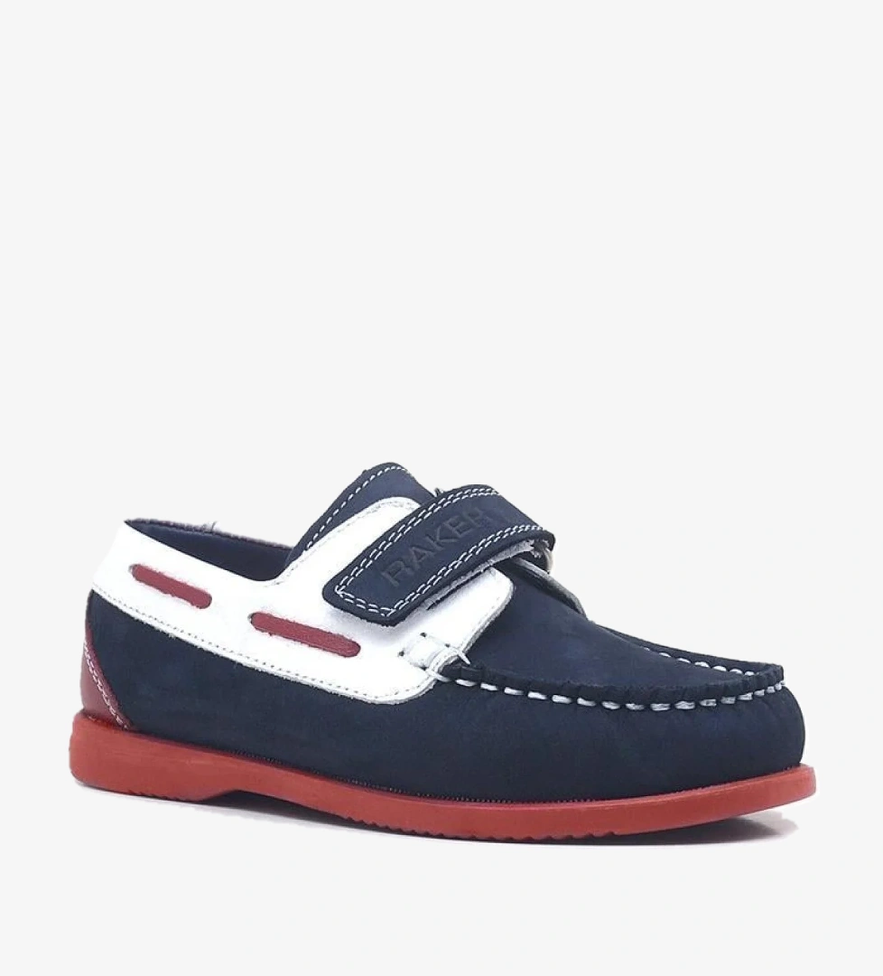 Rakerplus Simurg Hakiki Deri Lacivert Spor Erkek Çocuk Ayakkabı model görseli