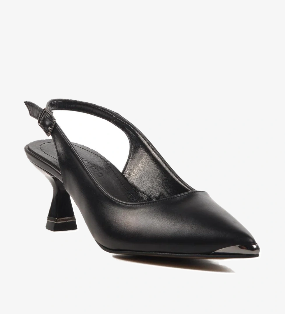 357140 Z Siyah Kadın Topuklu Ayakkabı Stiletto