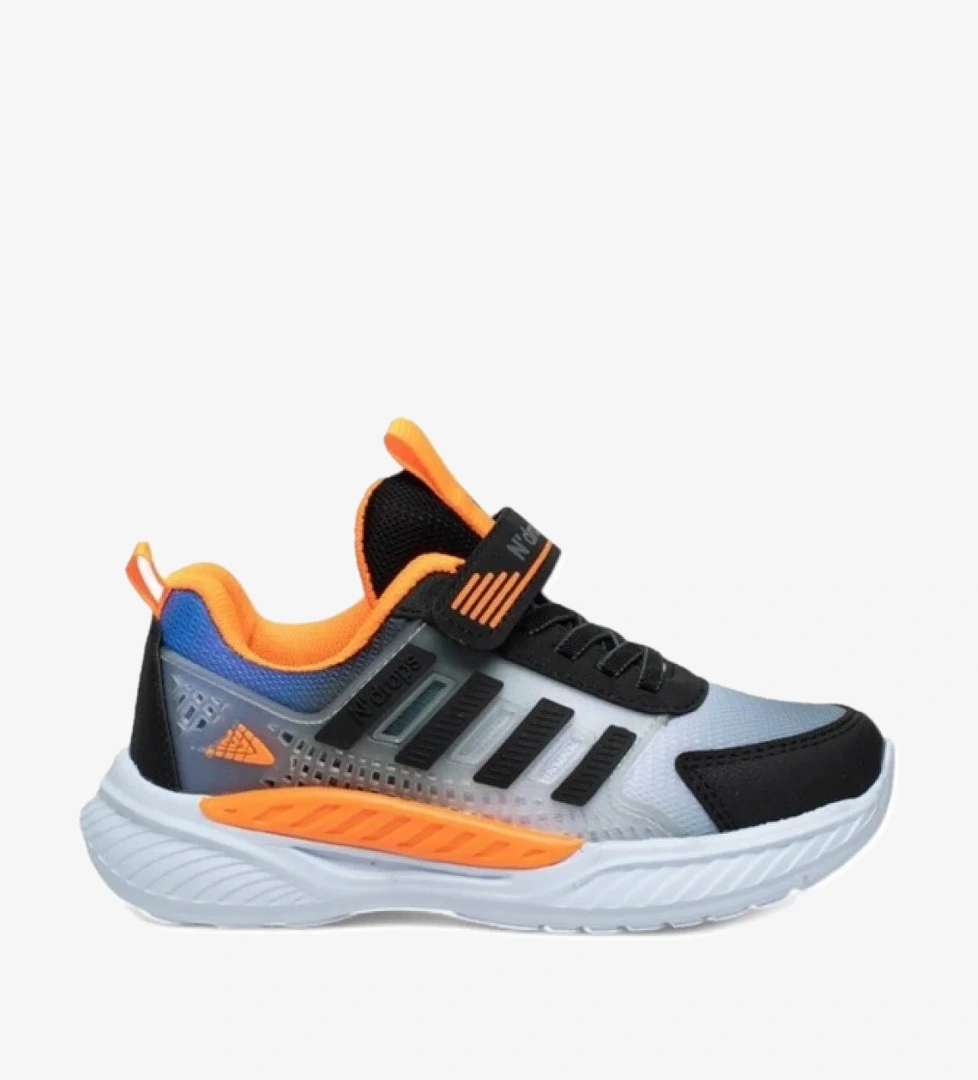 023-25 Anorak Anatomik Çocuk Sneaker Siyah Oranj 31-35 - Görsel 1