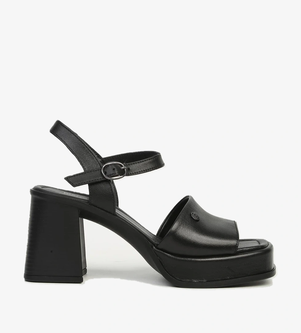 Pierre Cardin Siyah Kadın Topuklu Ayakkabı PC-54586 model görseli