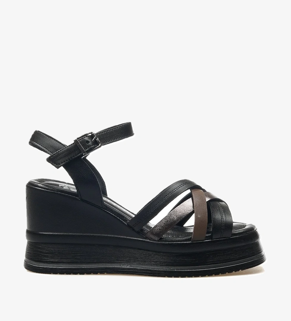 Venüs Çok Renkli Venüs Hakiki Deri Kadın Dolgu Topuklu Günlük Sandalet 25y 2510902y Z