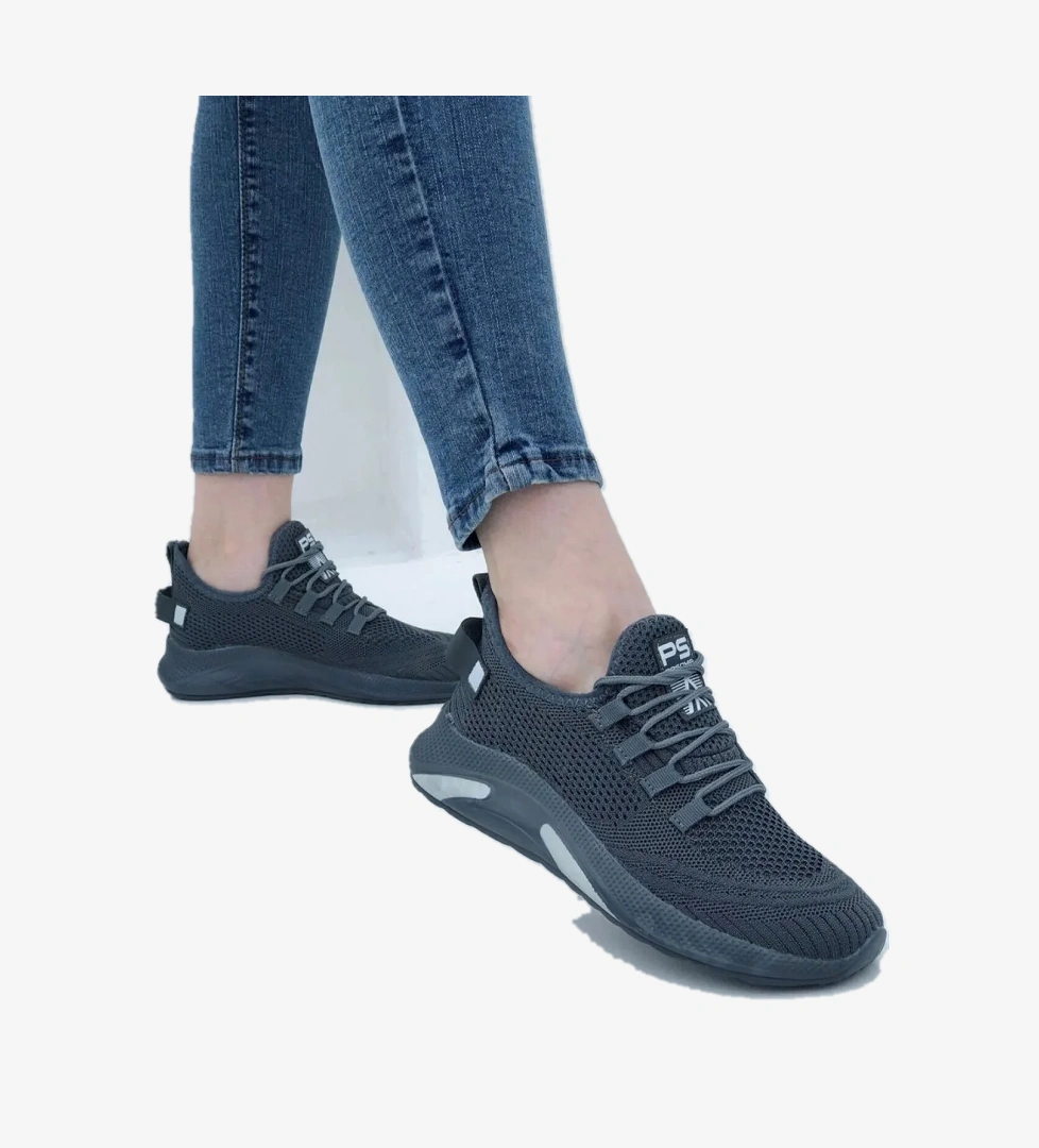 Gob London Kadın Sneaker Casual Rahat Bağcıklı Fileli Triko Spor Ayakkabı 1021-101-0014 model görseli