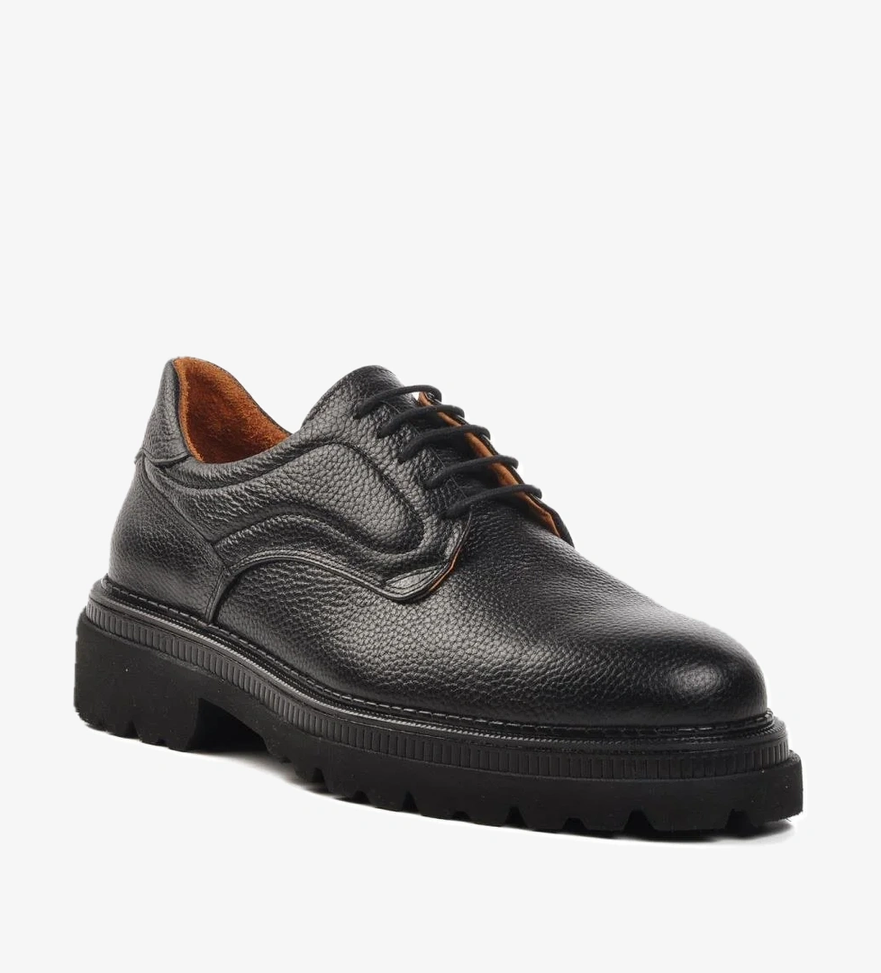 Premium 140 M Siyah Floter Hakiki Deri Erkek Günlük Ayakkabı