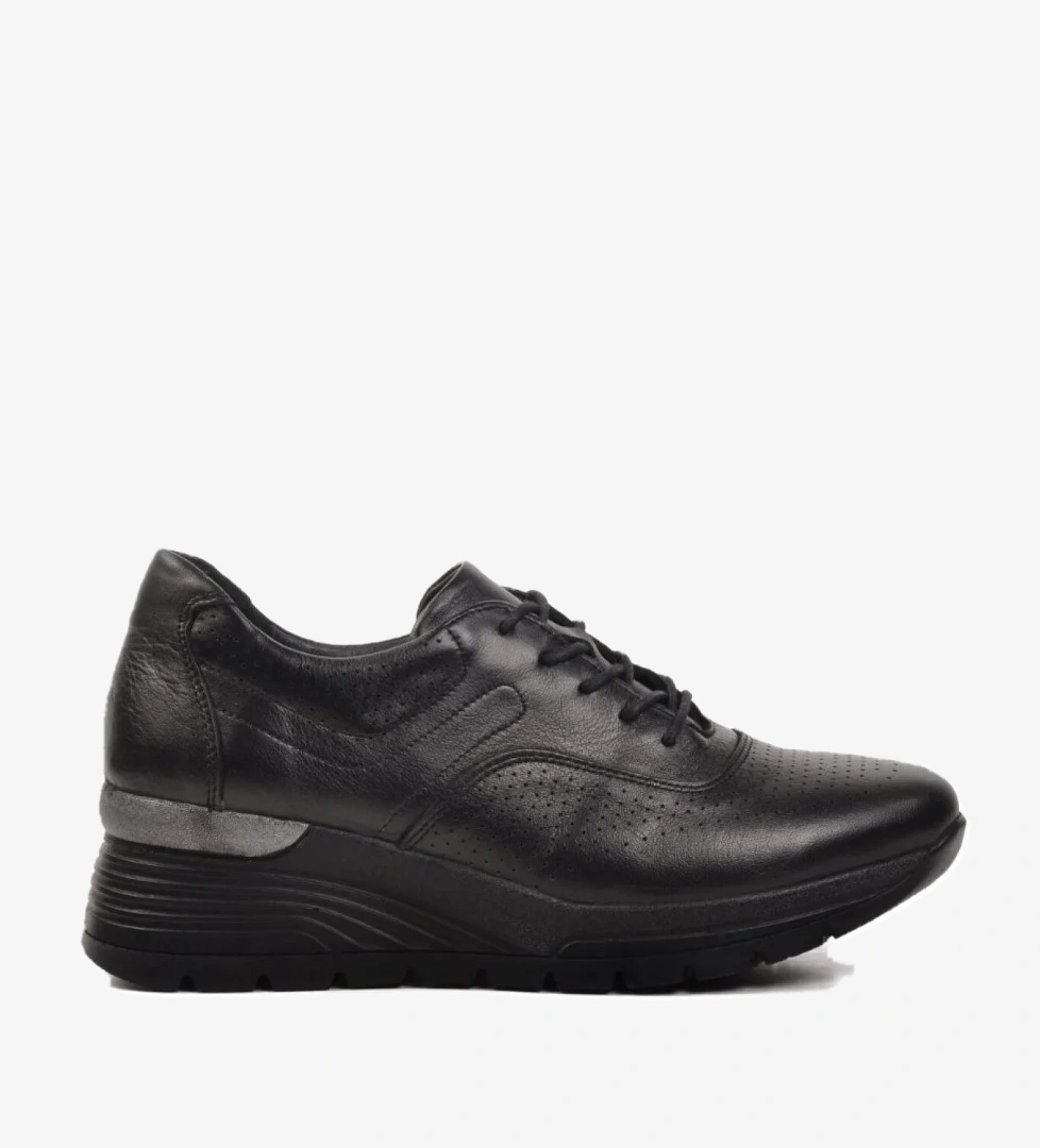 Alpenus Hakiki Deri Ortopedik Oxford Kadın Aır-Flow Taban Klasik Ayakkabı