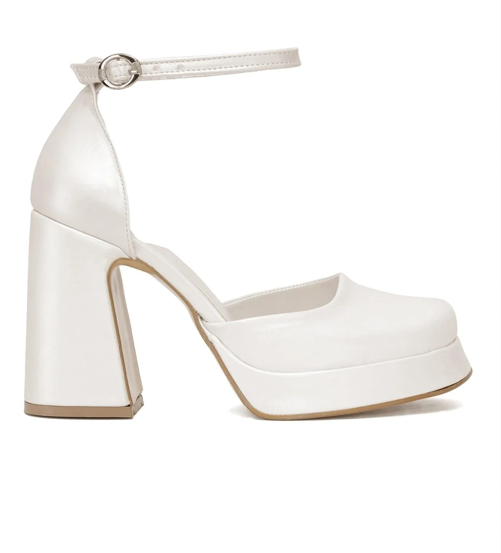 25BY222.725C Kadın Platform Ayakkabı Sedef - Görsel 1