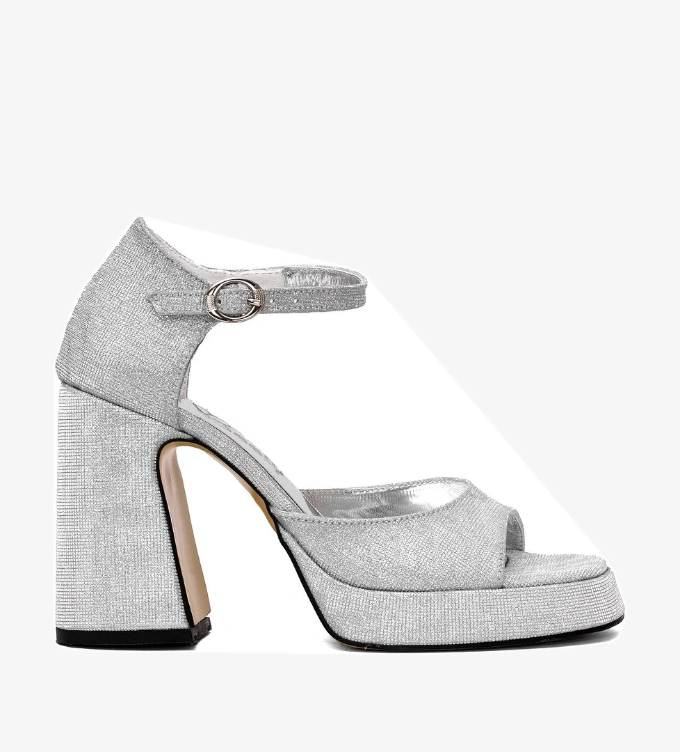 Beety 25BY222.719T Kadın Platform Ayakkabı Gümüş model görseli