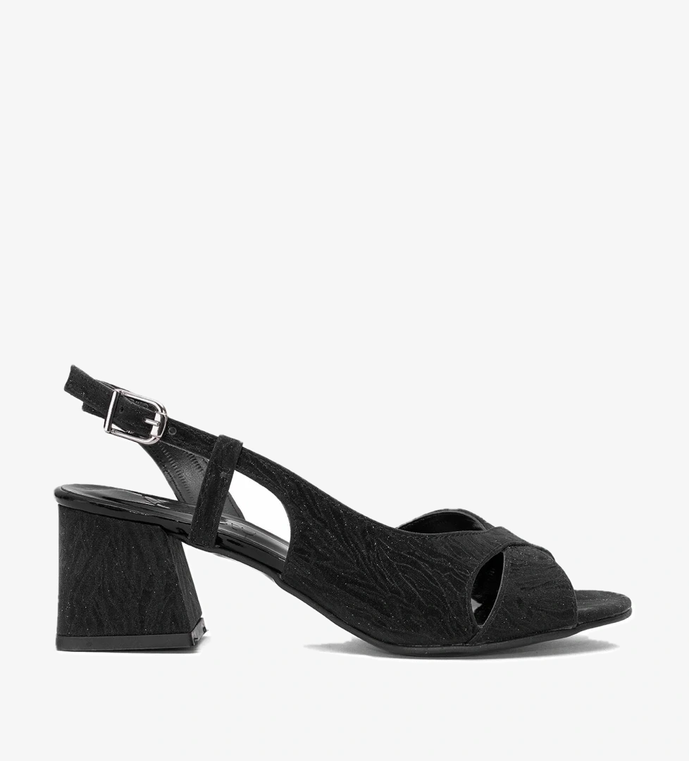 25BY25.958T Kadın Klasik Topuklu Ayakkabı Siyah