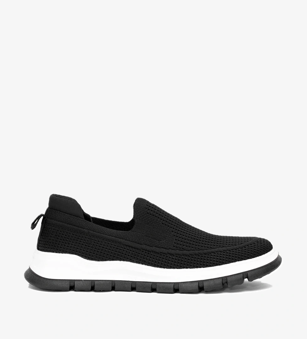 25YM Point Erkek Yürüyüş Ayakkabısı Siyah - Beyaz - Görsel 1