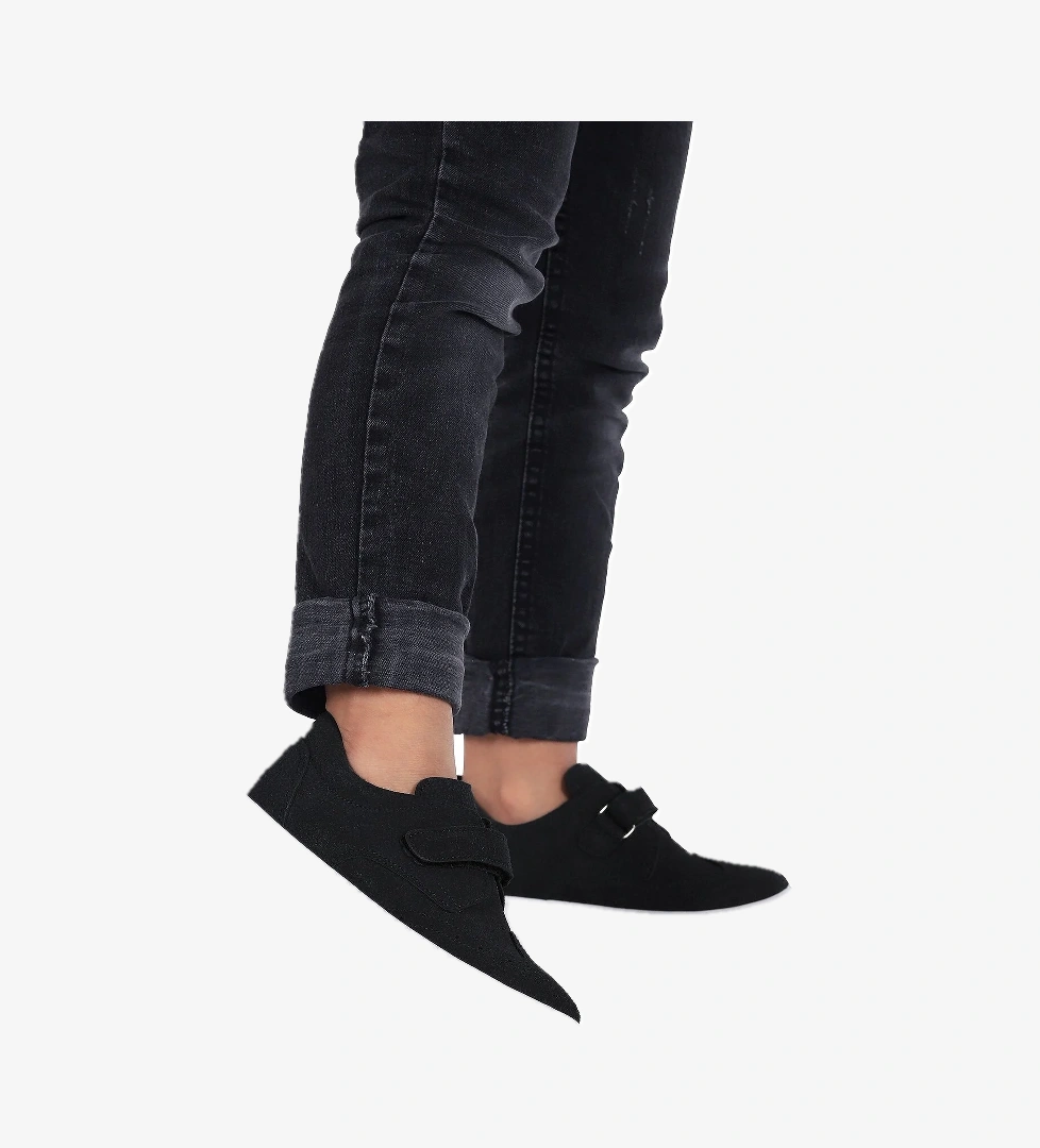 Richie Cırtlı Günlük Erkek Çocuk Casual Ayakkabı Siyah - Görsel 1