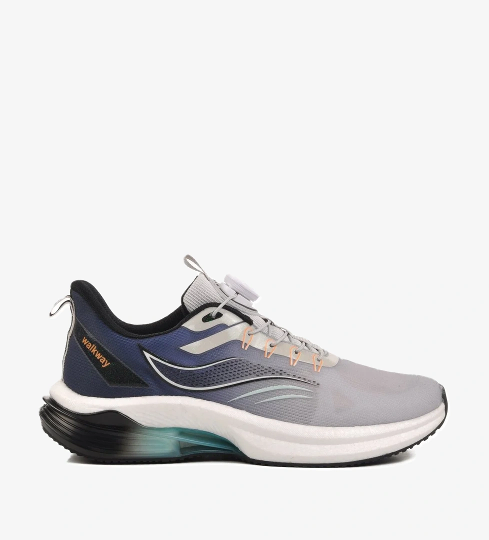 Gri Memory Foam Misina Bağcıklı Erkek Spor Ayakkabı Rada M - Görsel 1