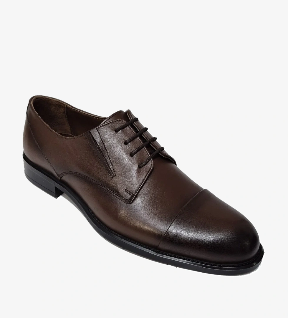 Bayclas Bağcıklı Burun Kat Parça Model Poli Taban Kundura BC-213-NEOLİT model görseli