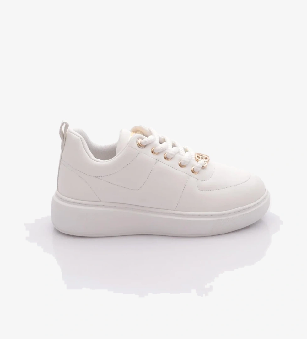 B1009 Kadin Aksesuarli Sneakers Ayakkabi