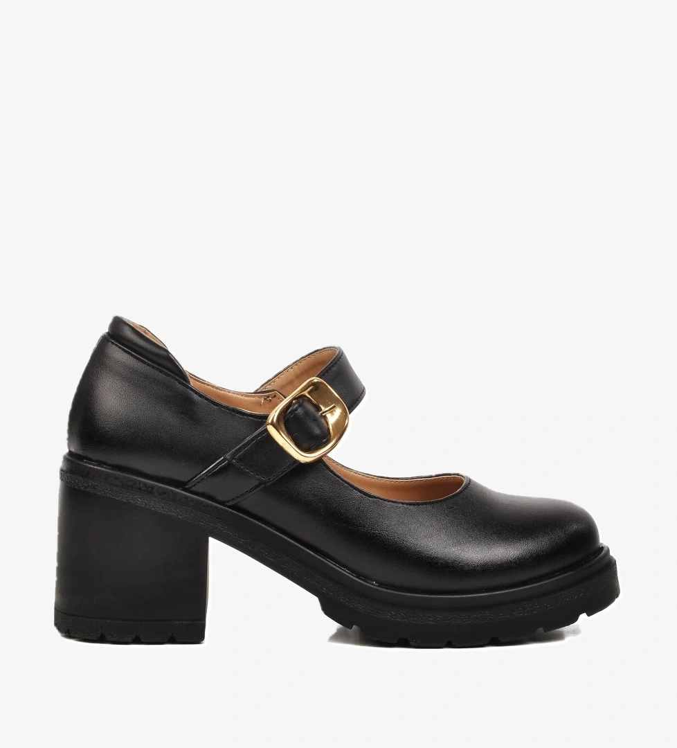 Siyah Topuklu Kadın Casual Ayakkabı 572403 Z