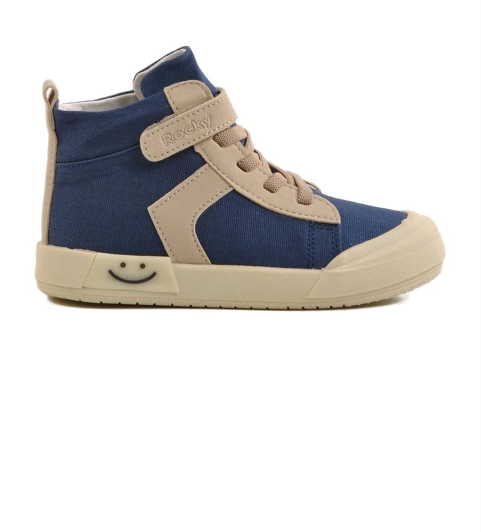 Lacivert Cırtlı Unisex Çocuk Spor Ayakkabı 7465 P