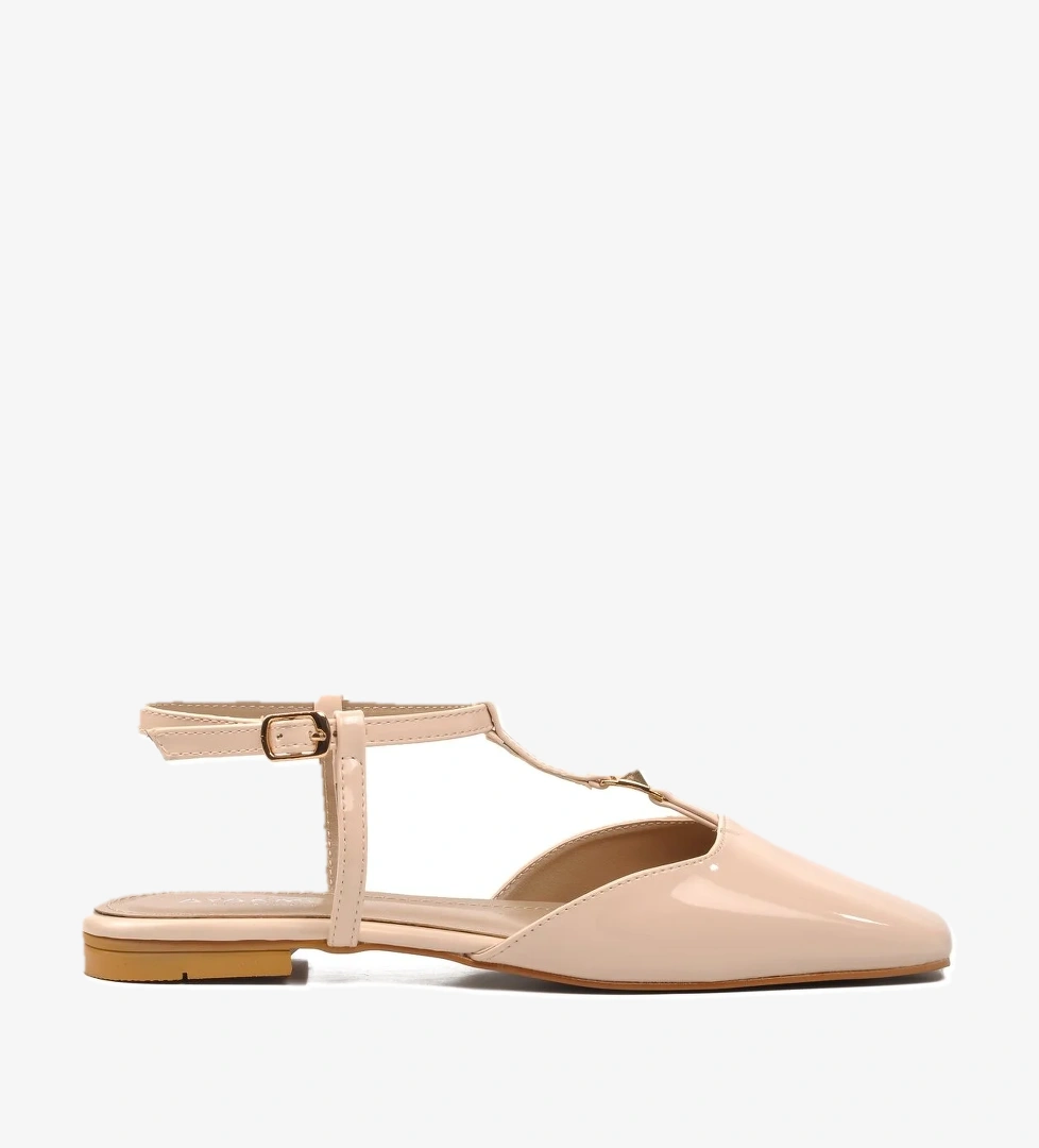 A Spor Aspor Siyah Bej Kadın Babet model görseli